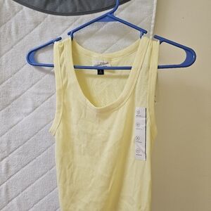 Yellow tank top